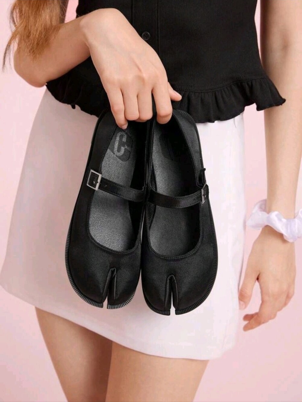 Black split-toe Mary Janes NEW!!!